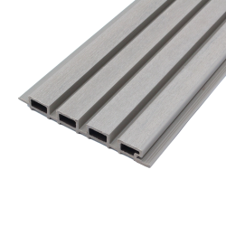 Slatted Composite Cladding | Misty Wood | 2500mm