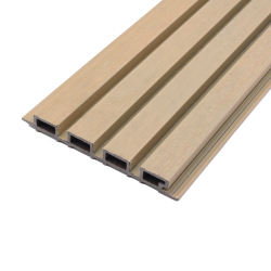 Slatted Composite Cladding | Natural Oak | 2500mm
