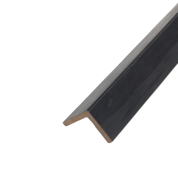 Slatted Cladding L Trim | Midnight Black | 2200mm