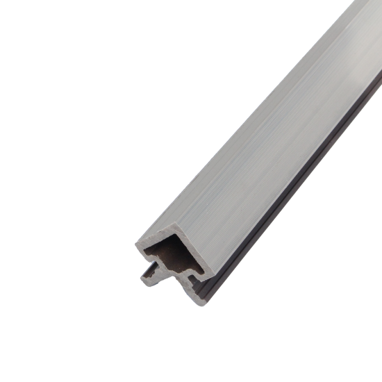 Slatted Cladding Corner Trim | Misty Wood | 2500mm