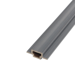 Slatted Cladding Connector | Stone Grey | 2500mm