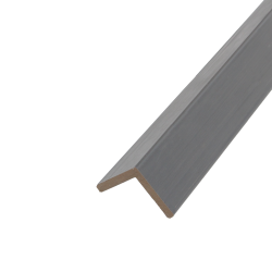 Slatted Cladding L Trim | Stone Grey | 2200mm