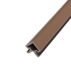 Slatted Cladding Corner Trim | Walnut | 2500mm