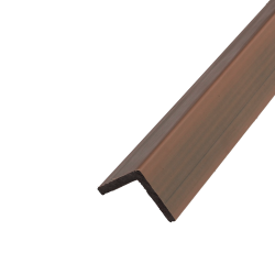 Slatted Cladding L Trim | Walnut | 2200mm