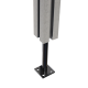 VersaFence Steel Mount | Black | 400mm