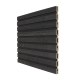 Slatted Fencing Top Board | Midnight Black | 1830mm