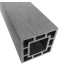 Composite Balustrade Post | Grey | 2400mm